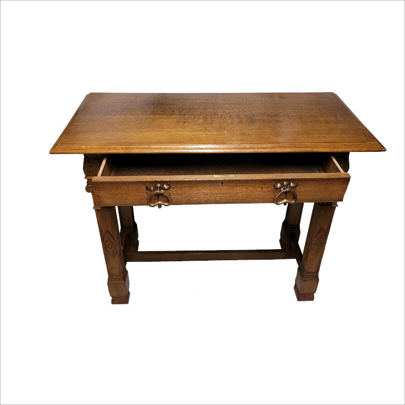 Waring And Gillow Oak Arts And Crafts Console Table