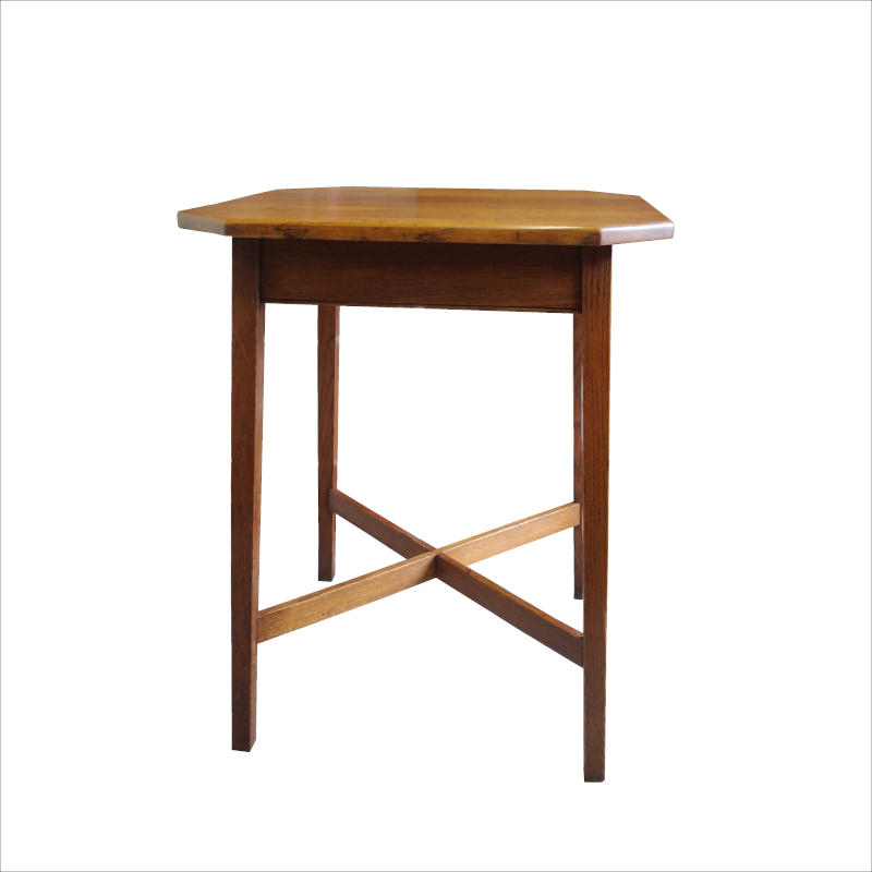 Oak Large Occasional Lamp Table